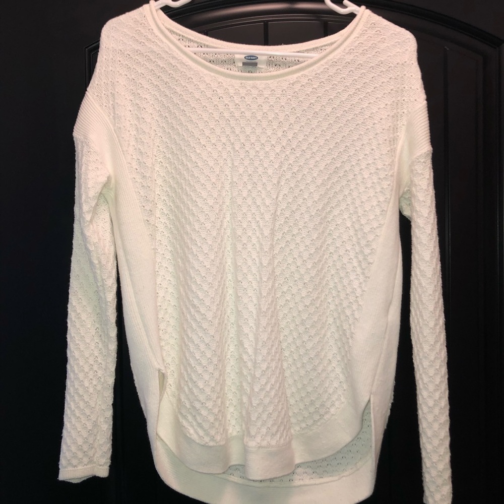 White sweater